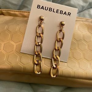 Gold plated earrings